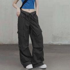 4Pcs Womens Loose Casual Work Pants